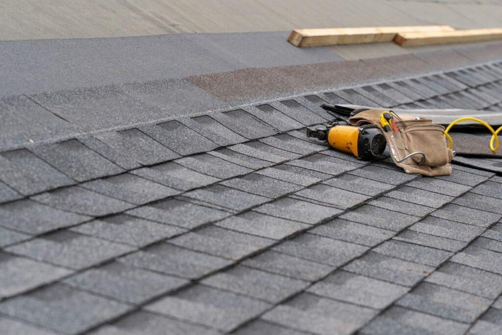 Roofing Shingles freshly installed